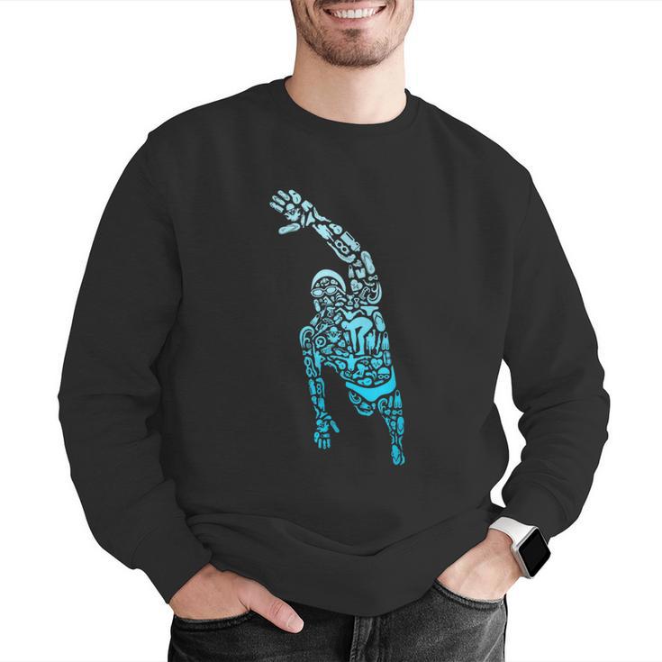 Swim Sport Athletes Swimmer Dad Boys Competitive Swimming Men Graphic Sweatshirt Swim Sport Athletes Swimmer Dad Boys Competitive Swimming Men Graphic Sweatshirt