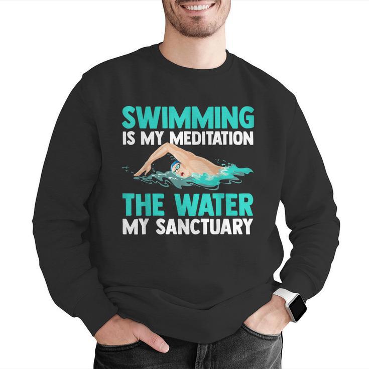 Swim Swimmers Swimming Men Graphic Sweatshirt Swim Swimmers Swimming Men Graphic Sweatshirt