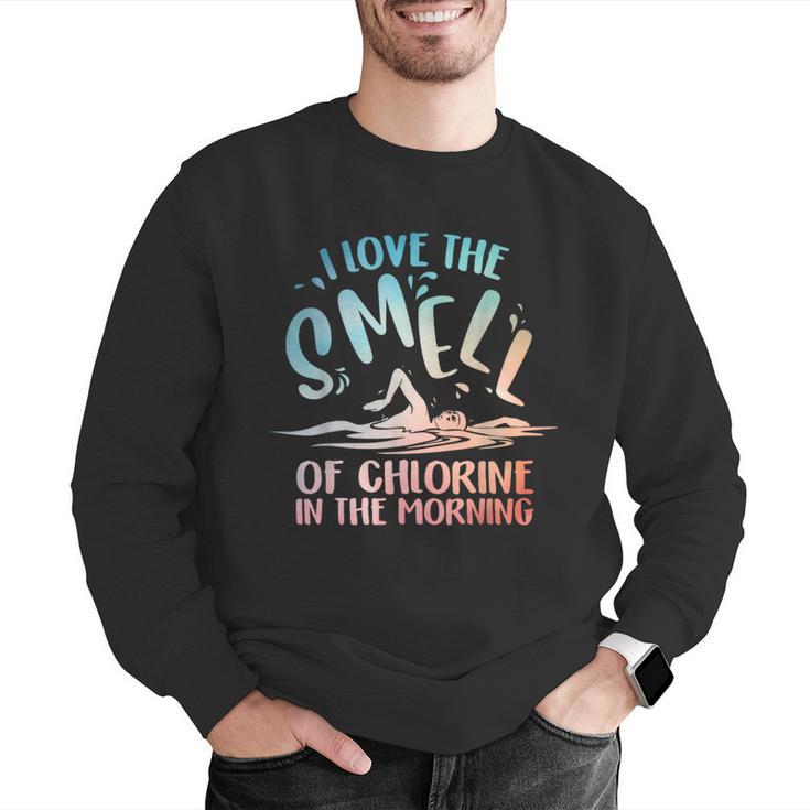 Swimmer Art For Men Women Swim Team Coach Swimming Men Graphic Sweatshirt