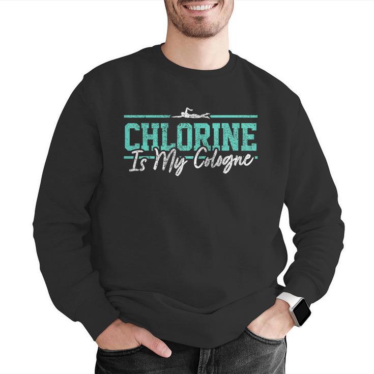 Swimming Humor Swimmer Chlorine Joke Swim Men Graphic Sweatshirt Swimming Humor Swimmer Chlorine Joke Swim Men Graphic Sweatshirt