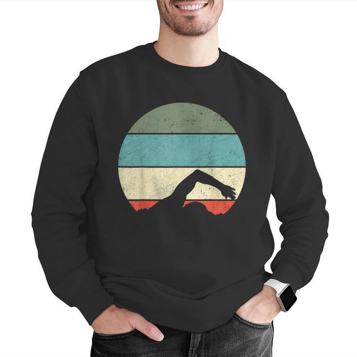 Swimming Men Graphic Sweatshirt