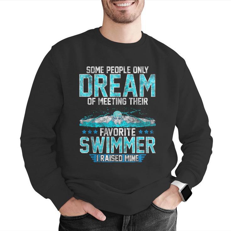 Swimming Parent Swimmer Mom Dad My Favorite Swim Meet Men Graphic Sweatshirt Swimming Parent Swimmer Mom Dad My Favorite Swim Meet Men Graphic Sweatshirt