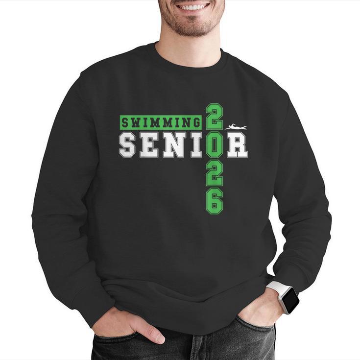 Swimming Senior Night Swim Senior 2026 Graduation 33 Men Graphic Sweatshirt Swimming Senior Night Swim Senior 2026 Graduation 33 Men Graphic Sweatshirt
