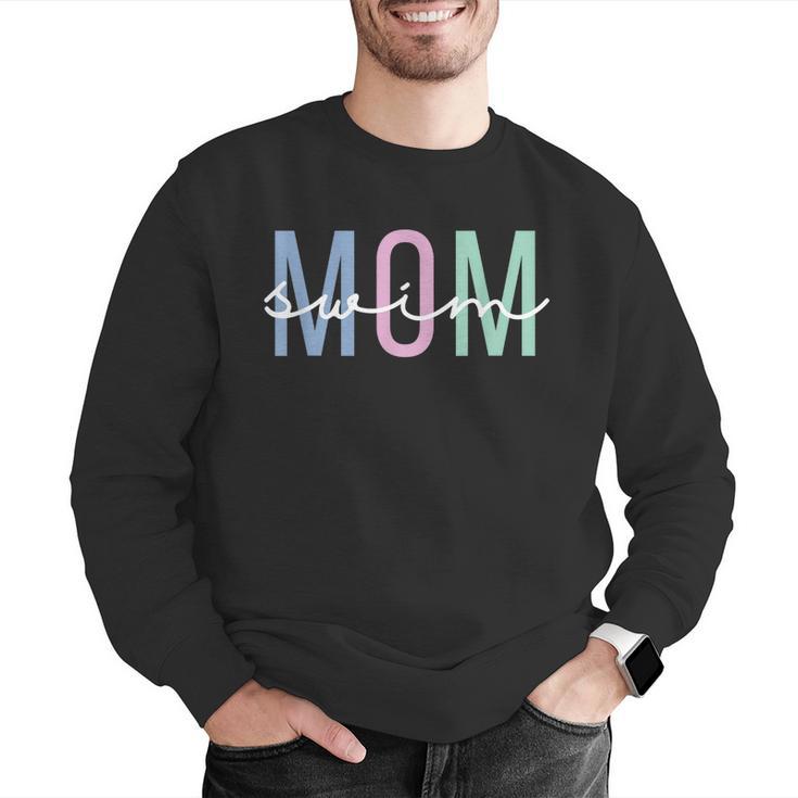 Swimming Sport Ideas For Everybody Women's Swim Mom Swim Team Swimmers Mother Men Graphic Sweatshirt