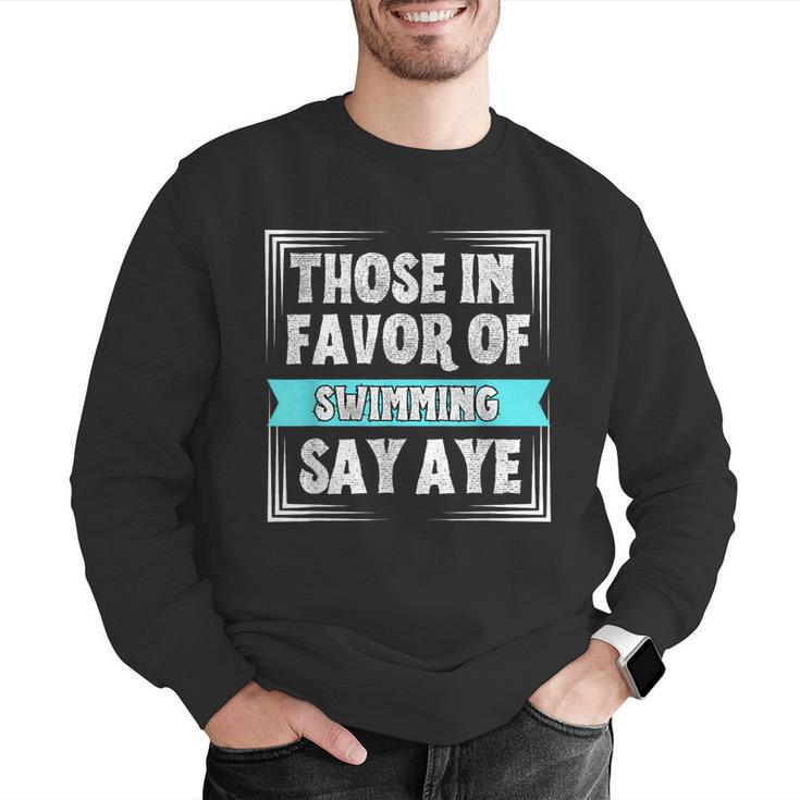 Swimming Swim Swimmer Men Graphic Sweatshirt Swimming Swim Swimmer Men Graphic Sweatshirt