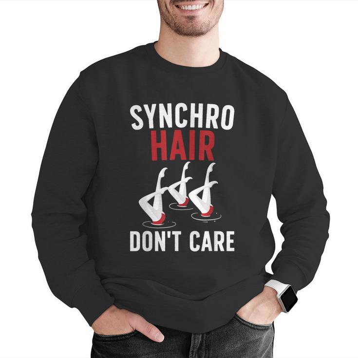 Synchronized Swimming Art For Men Women Synchronized Swim Men Graphic Sweatshirt