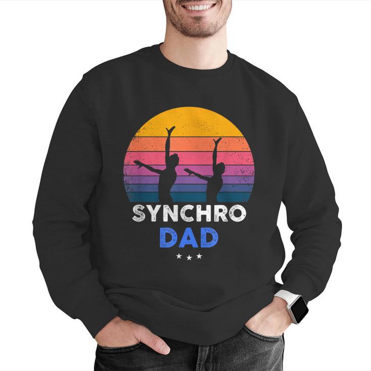 Synchronized Swimming Synchro Dad Men Graphic Sweatshirt Synchronized Swimming Synchro Dad Men Graphic Sweatshirt