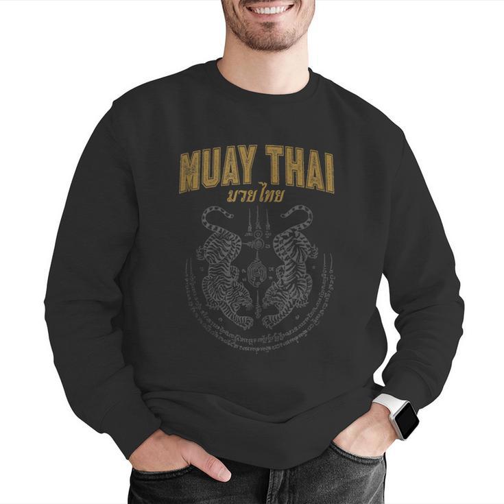 Twin Tiger Sak Yant Muay Thai Tank Top Men Graphic Sweatshirt Twin Tiger Sak Yant Muay Thai Tank Top Men Graphic Sweatshirt
