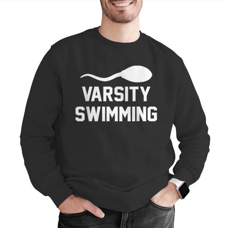 Varsity Swimming For Men Women Men Graphic Sweatshirt Varsity Swimming For Men Women Men Graphic Sweatshirt
