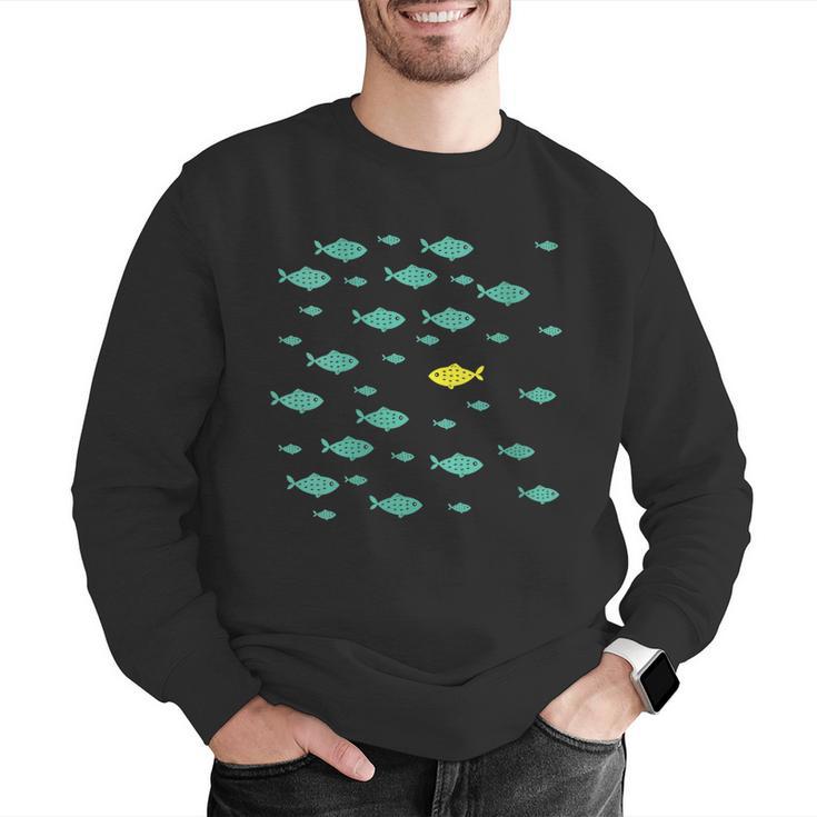 Women's Swimming Against The Current Motivational Inspiration Men Graphic Sweatshirt Women's Swimming Against The Current Motivational Inspiration Men Graphic Sweatshirt