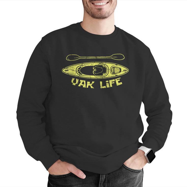 Yak Life Kayaker Or Canoeist Men Graphic Sweatshirt