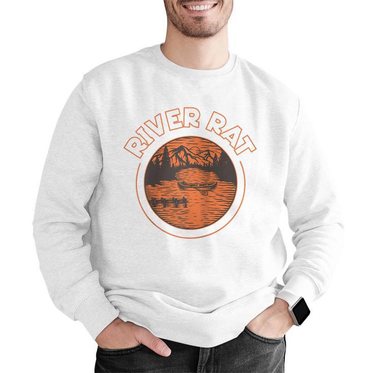 Canoe Canoeing Retro River Rat Raglan Baseball Tee Men Graphic Sweatshirt Canoe Canoeing Retro River Rat Raglan Baseball Tee Men Graphic Sweatshirt