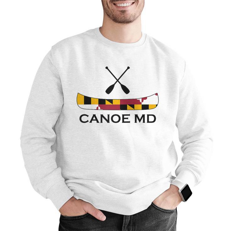 Canoe Maryland Raglan Baseball Tee Men Graphic Sweatshirt