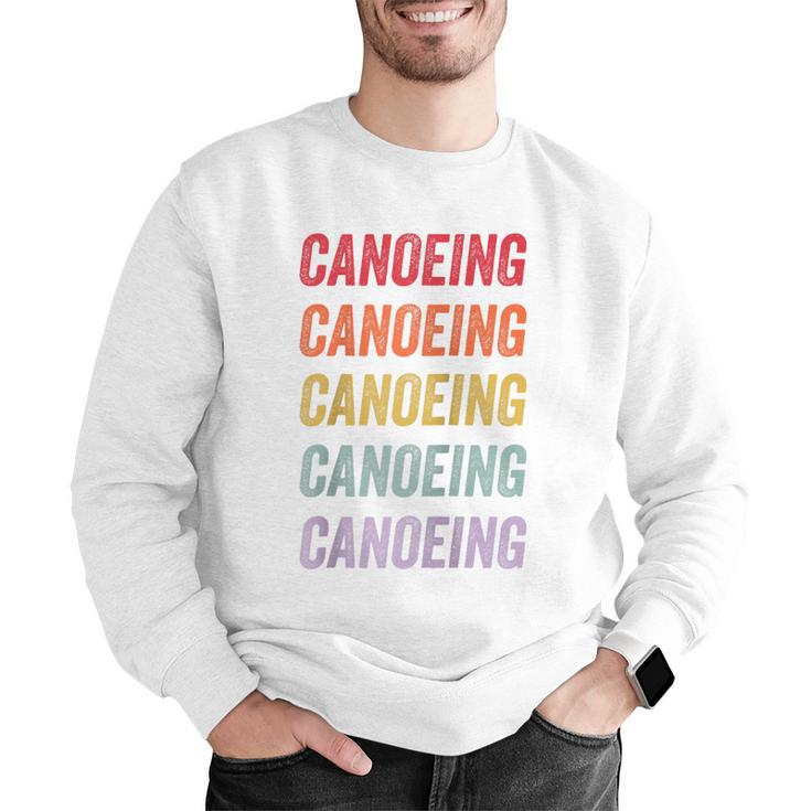 Canoeing Raglan Baseball Tee Men Graphic Sweatshirt