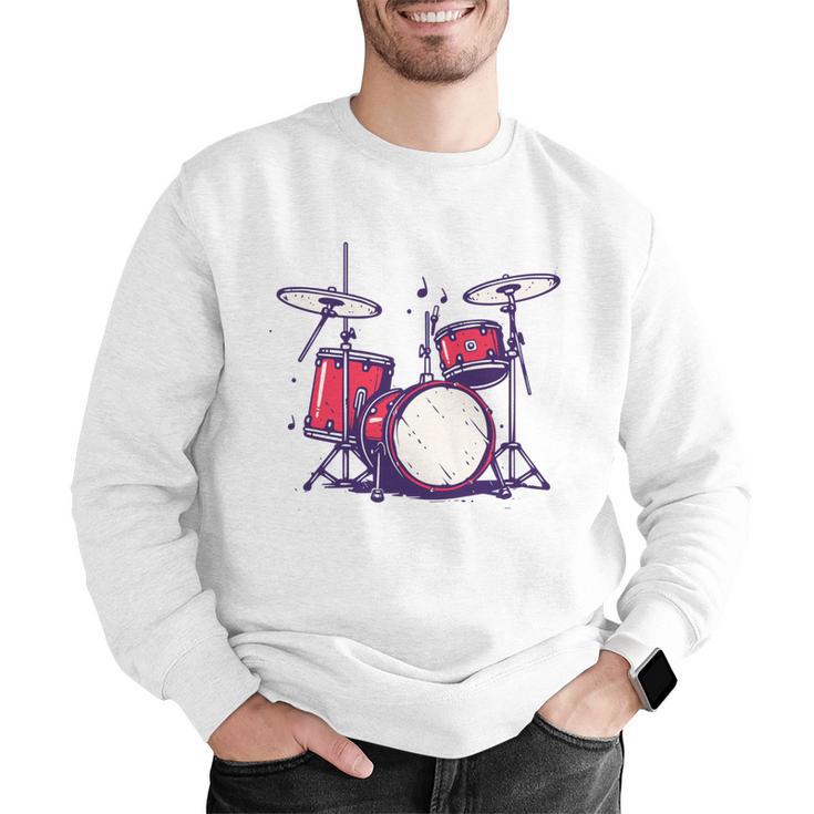 Drum Kit Electronic Drums Sweatshirt Men Graphic Sweatshirt Drum Kit Electronic Drums Sweatshirt Men Graphic Sweatshirt