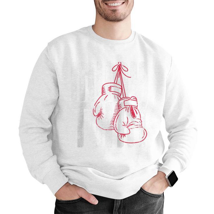 Fighter Gloves Muay Thai Raglan Baseball Tee Men Graphic Sweatshirt