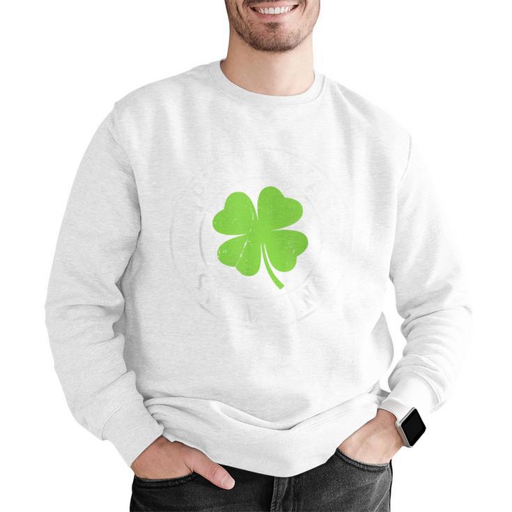 Irish I Was Swimming Shamrock St Patrick's Day Swimmer Men Graphic Sweatshirt Irish I Was Swimming Shamrock St Patrick's Day Swimmer Men Graphic Sweatshirt