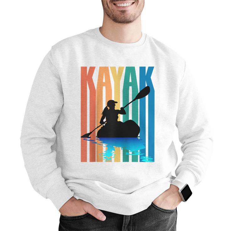 Kayaking Kayak Retro Art Canoe Raglan Baseball Tee Men Graphic Sweatshirt Kayaking Kayak Retro Art Canoe Raglan Baseball Tee Men Graphic Sweatshirt
