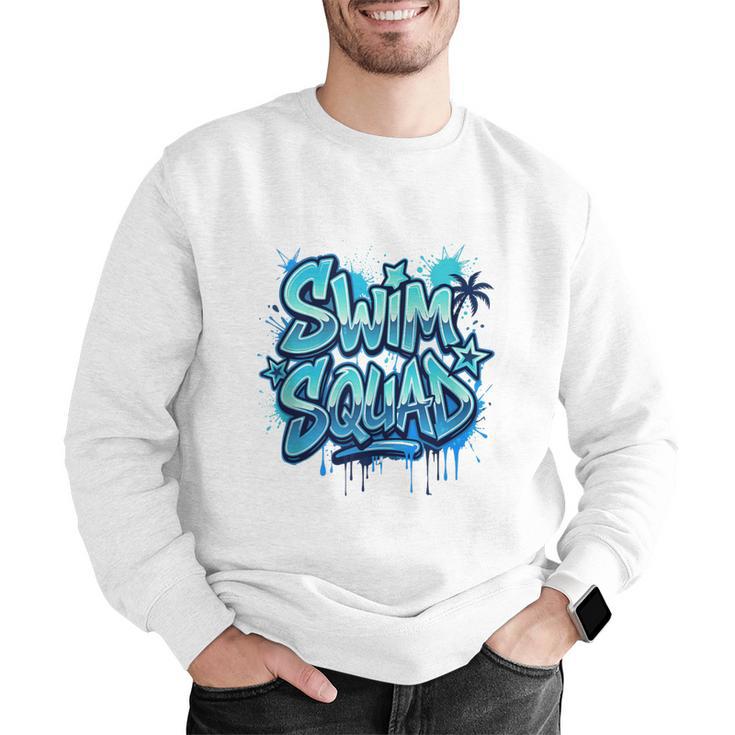 Swimming Matching Tee Men Graphic Sweatshirt Swimming Matching Tee Men Graphic Sweatshirt