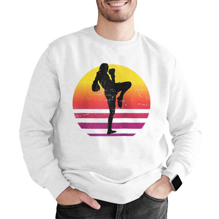 Women's Thai Boxer Thai Boxing Muay Thai Raglan Baseball Tee Men Graphic Sweatshirt