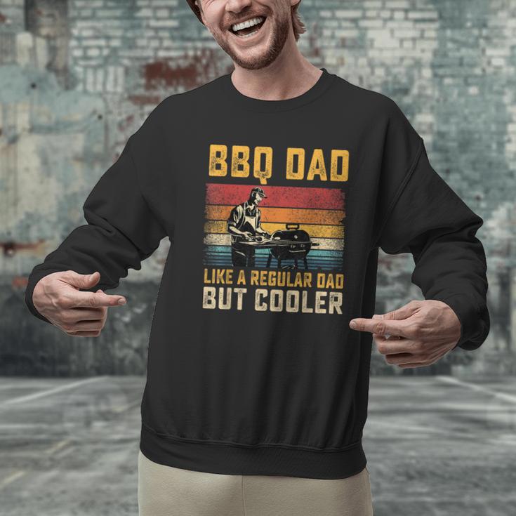 BBQ Dad Like Regular Dad But Cooler Father's Day Men Graphic Sweatshirt BBQ Dad Like Regular Dad But Cooler Father's Day Men Graphic Sweatshirt