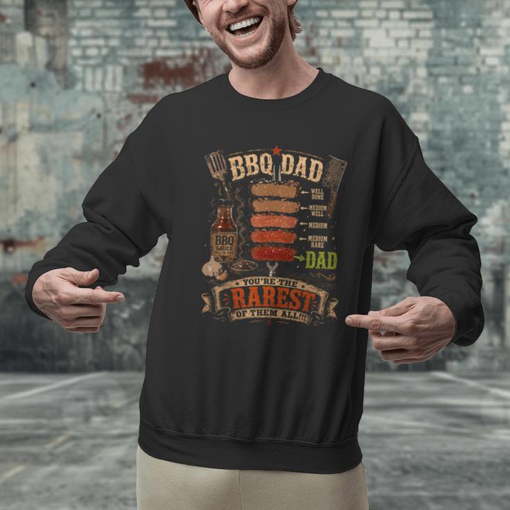 BBQ Shirt Steak BBQ Dad You'Re The Rarest Of Them All Men Graphic Sweatshirt