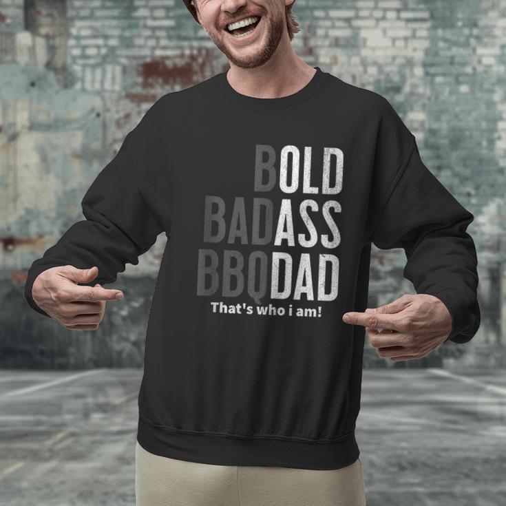 Bold Badass BBQ Dad Gag Fathers Day Husband Birthday Men Graphic Sweatshirt Bold Badass BBQ Dad Gag Fathers Day Husband Birthday Men Graphic Sweatshirt
