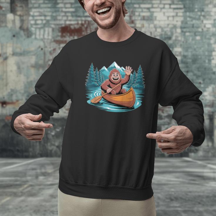 Canoe Art For Men Women Canoeing Canoe Kayak Lover Men Graphic Sweatshirt