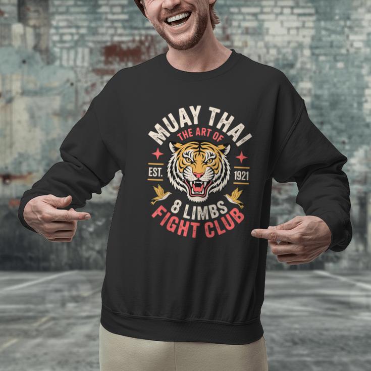 Cool Muay Thai Art For Men Women Kickboxer MMA Muay Thai Men Graphic Sweatshirt Cool Muay Thai Art For Men Women Kickboxer MMA Muay Thai Men Graphic Sweatshirt