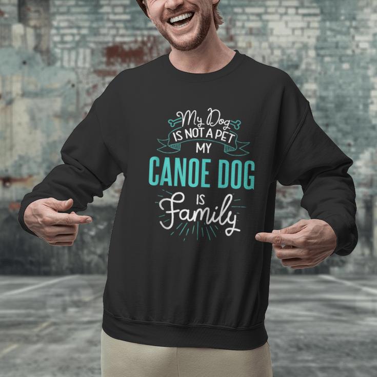 Cute Canoe Dog Shirt Family Dog For Women Men Sleeveless Men Graphic Sweatshirt