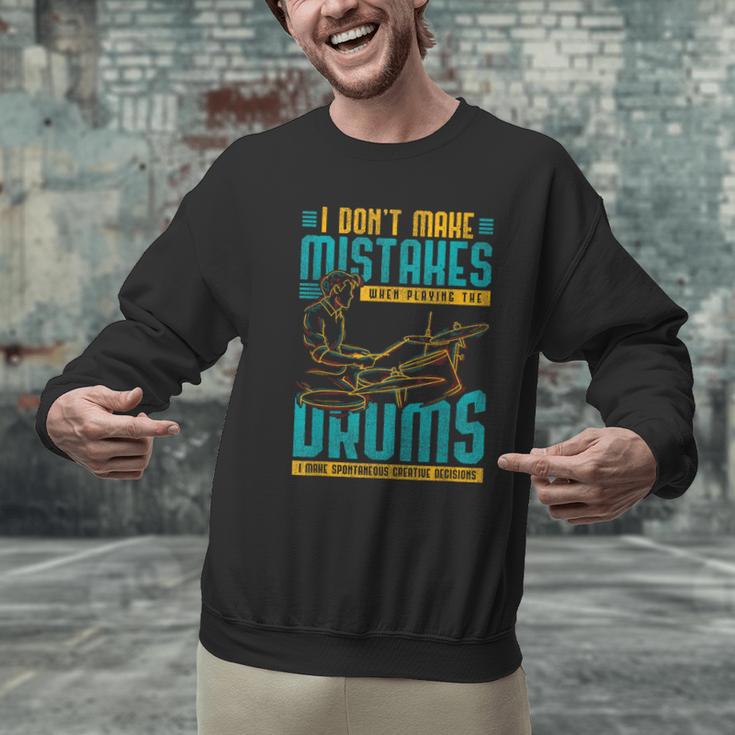 Drummer Drummer Drum Kit Men Graphic Sweatshirt