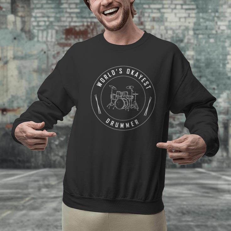 Drummer Drum Kit Music Rock Men Graphic Sweatshirt Drummer Drum Kit Music Rock Men Graphic Sweatshirt