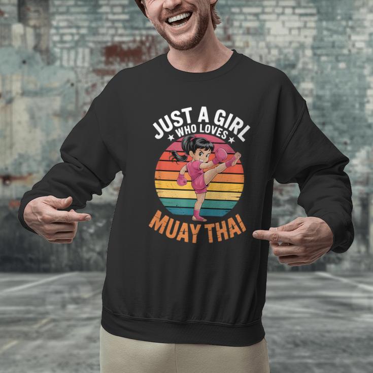 Girls Muay Thai Men Graphic Sweatshirt Girls Muay Thai Men Graphic Sweatshirt