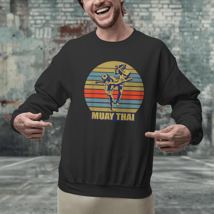 Great Muay Thai Kickboxing Martial Artist Thailand Men Graphic Sweatshirt Great Muay Thai Kickboxing Martial Artist Thailand Men Graphic Sweatshirt