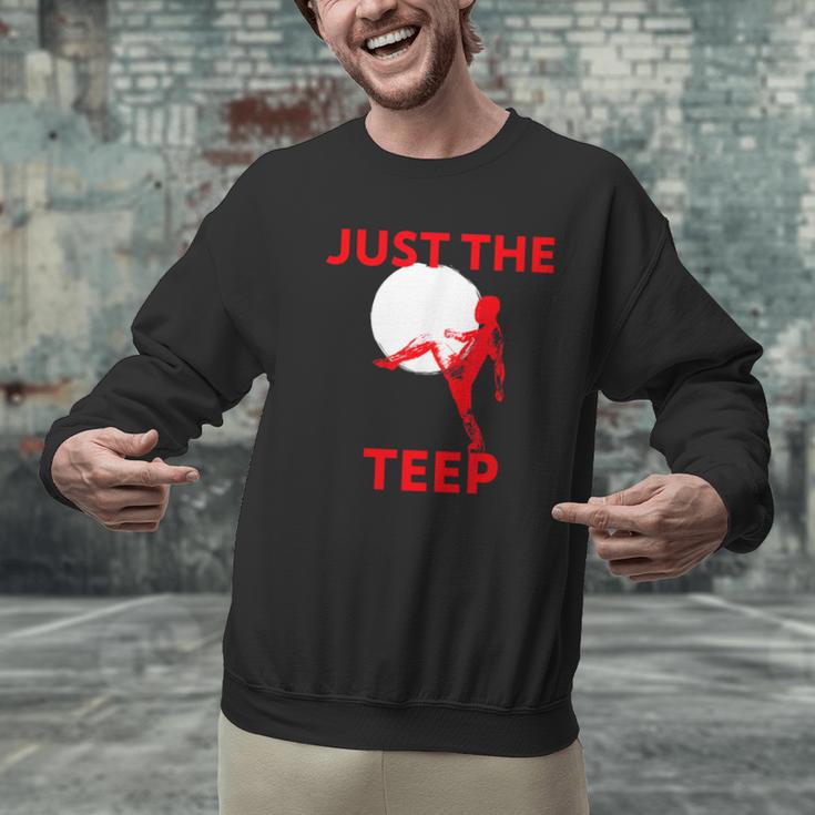 Just The Teep MMA Muay Thai Kick Jiu-Jitsu Fighting Men Graphic Sweatshirt Just The Teep MMA Muay Thai Kick Jiu-Jitsu Fighting Men Graphic Sweatshirt