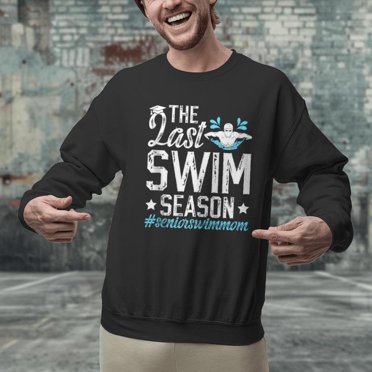 Last Swim Season Swim Senior Mom Swimming Senior Mama Men Graphic Sweatshirt Last Swim Season Swim Senior Mom Swimming Senior Mama Men Graphic Sweatshirt