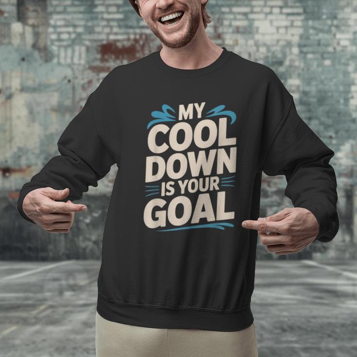 Masters Swimmer Cool Down Workout Humor Bold Swimming Men Graphic Sweatshirt Masters Swimmer Cool Down Workout Humor Bold Swimming Men Graphic Sweatshirt