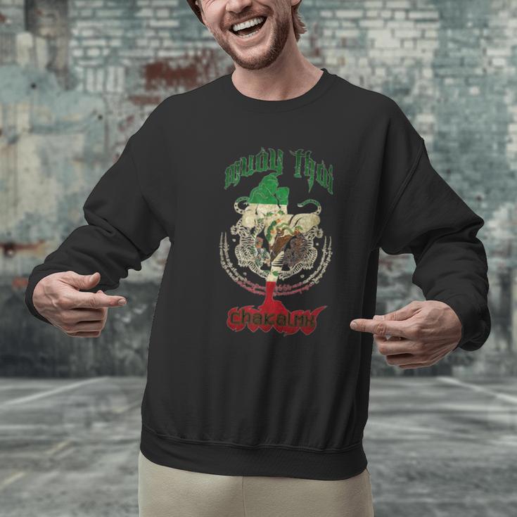 Mexico Muay Thai Men Graphic Sweatshirt Mexico Muay Thai Men Graphic Sweatshirt