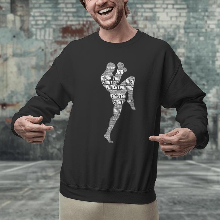 Muay Thai Thai Boxes Taekwondo Men Boys Children Men Graphic Sweatshirt