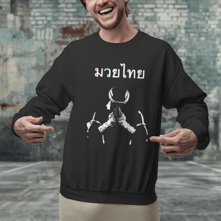 Muay Thai Thai Boxing For Muay Thai Fighter T-Shirt Men Graphic Sweatshirt Muay Thai Thai Boxing For Muay Thai Fighter T-Shirt Men Graphic Sweatshirt