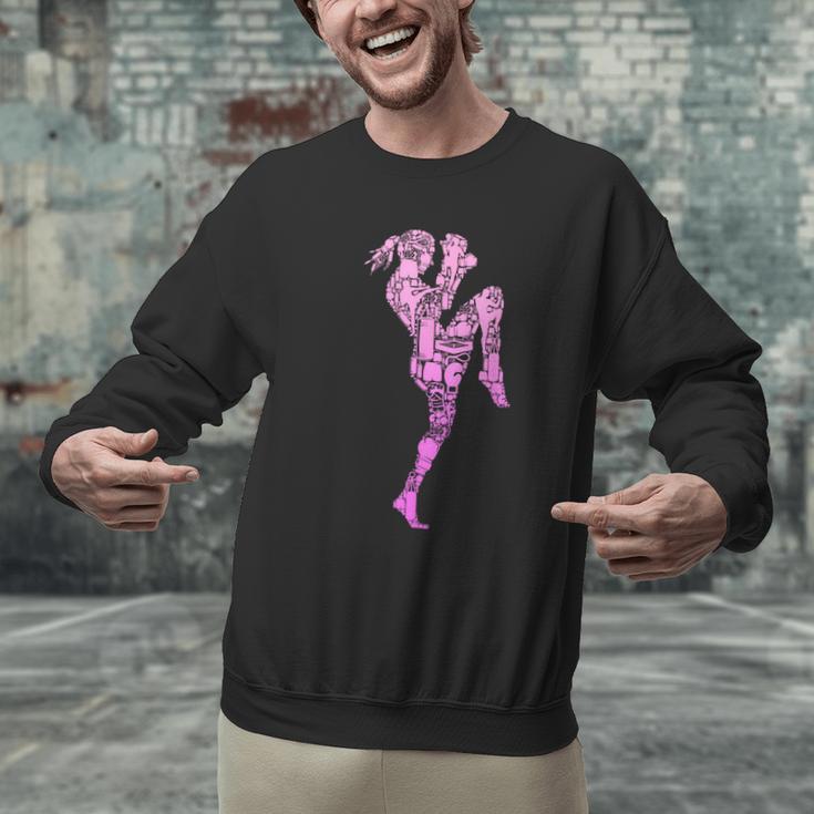 Muay Thai Thai Boxing Women Girls Children Men Graphic Sweatshirt
