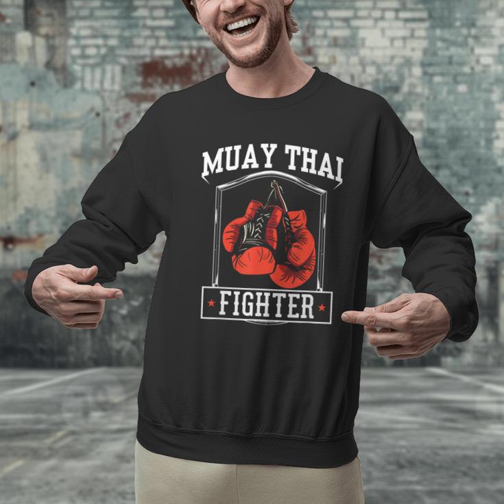 Muay Thai Fighter Hobby Boxing Martial Arts Men Graphic Sweatshirt Muay Thai Fighter Hobby Boxing Martial Arts Men Graphic Sweatshirt