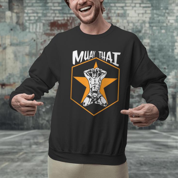 Muay Thai Fighter Sleeveless Men Graphic Sweatshirt Muay Thai Fighter Sleeveless Men Graphic Sweatshirt