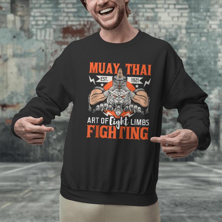 Muay Thai Fighting MMA Thai Boxing Mixed Martial Arts Men Graphic Sweatshirt Muay Thai Fighting MMA Thai Boxing Mixed Martial Arts Men Graphic Sweatshirt