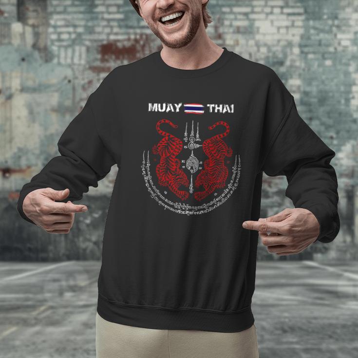 Muay Thai Kickboxing Thailand T-Shirt Men Graphic Sweatshirt Muay Thai Kickboxing Thailand T-Shirt Men Graphic Sweatshirt