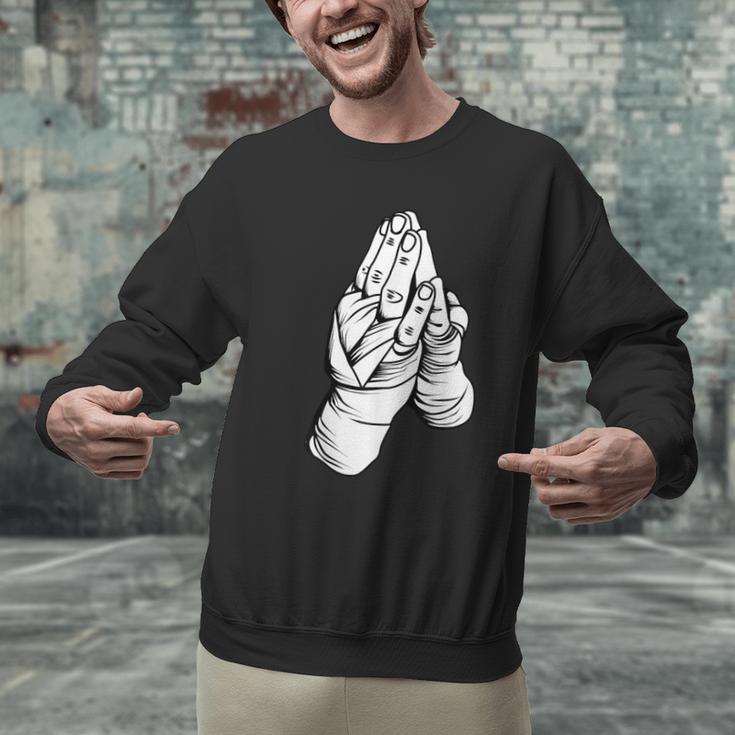 Muay Thai Martial Arts Combat Boxing Sport Men Graphic Sweatshirt
