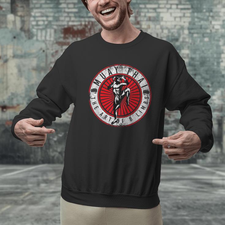 Muay Thai Men Graphic Sweatshirt Muay Thai Men Graphic Sweatshirt