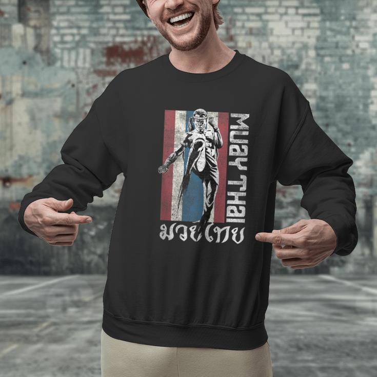 Muay Thai Shirt Thailand Flag Martial Arts Shirt Men Graphic Sweatshirt Muay Thai Shirt Thailand Flag Martial Arts Shirt Men Graphic Sweatshirt