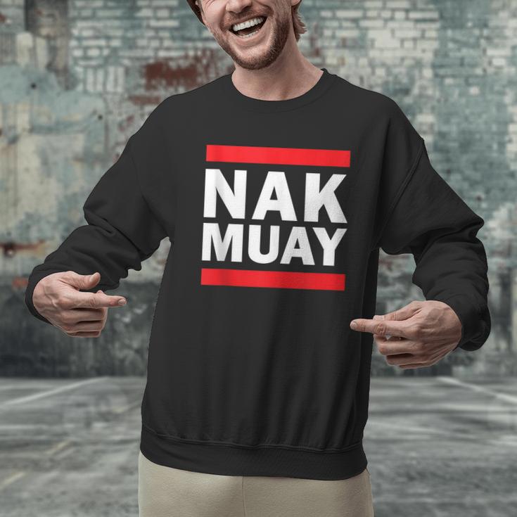Nak Muay Thai Fighter Men Graphic Sweatshirt Nak Muay Thai Fighter Men Graphic Sweatshirt