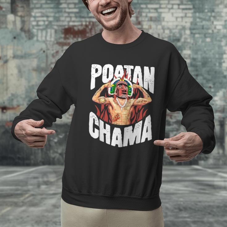 POATAN CHAMA MMA Fan JJB Boxing Muay Thai Kickboxing Men Graphic Sweatshirt POATAN CHAMA MMA Fan JJB Boxing Muay Thai Kickboxing Men Graphic Sweatshirt